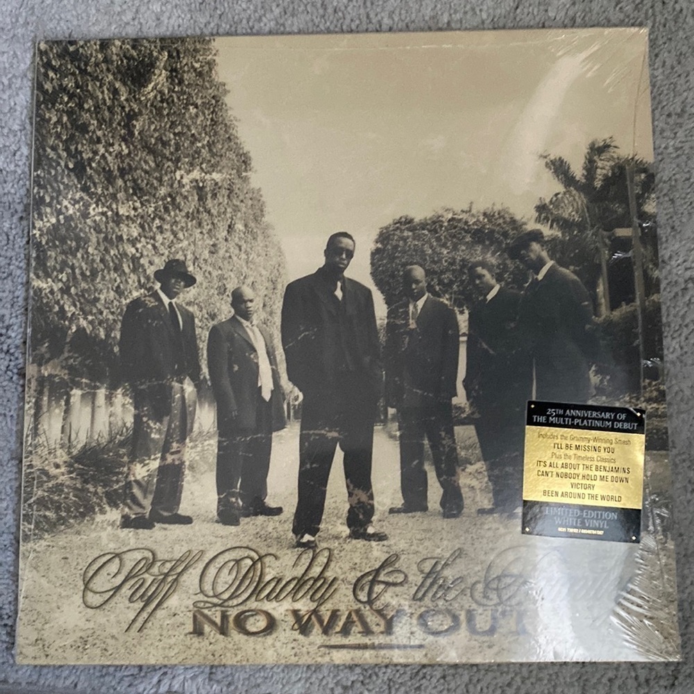 Puff daddy and the family no way out vinyl record new in package
